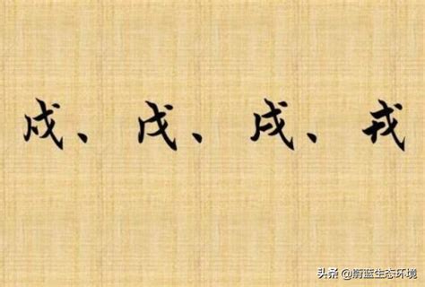 橫戌點戍戊中空|「戍、戊、戌、戎」這些相似字，你真的會讀嗎？